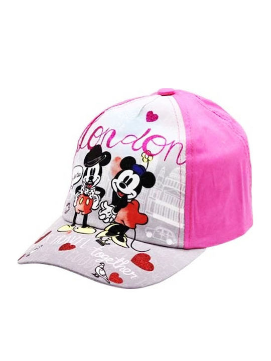 Setino Kids' Hat Jockey Fabric Pink