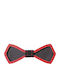 Kids' Wooden Bow Tie Boys Sharp Red