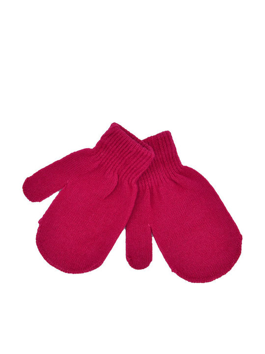 Kinderhandschuhe MItten Fuchsie