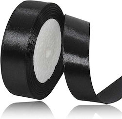 Bandă Satin Neagră 20mm/23m