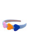 Blue Kids Headband with Heart
