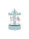 Bagutta Carusel din Metal 1buc Albastru deschis