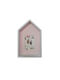 Kinder Bilderrahmen „Häuschen“ Rosa Hölzernes 17x28x5 cm