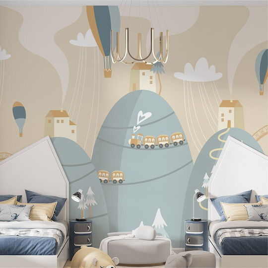 Wallpapere Pentru Copii Tren Embosat 450x270cm