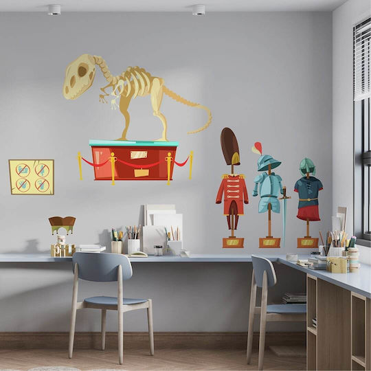 Kinder Wandsticker Der Skelett Des Dinosauriers Die Ritter Kostüme 145x122cm