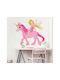 Wandsticker Fee Einhorn 70x60cm
