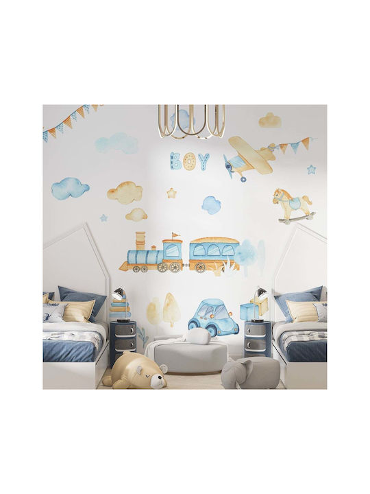 Caravelshop Autocolant Decorativ pentru Copii Perete 80x83buc