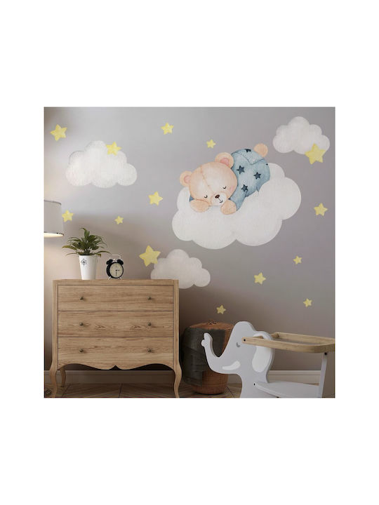 Caravelshop Autocolant Decorativ pentru Copii Perete 100x86buc