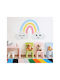 Kids Wall Sticker Rainbow Clouds 100x65cm