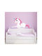 Wandsticker Awesome Einhorn 50x90cm