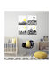 Σετ Παιδικός Πίνακας Καμβά Home Knv0500 40cm X 40cm