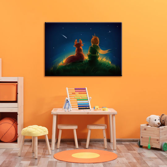 Canvas Wall Art The Little Prince The Fox 40x57cm