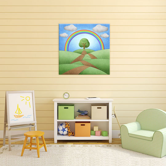 Детски Панел Канва Ураний Топка 30x30см