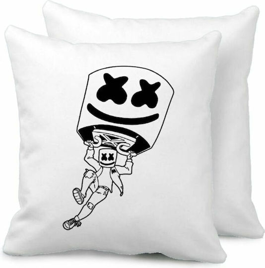 Fortnite Marshmello Възглавница За Канапе 40x40см Включва Пълнеж