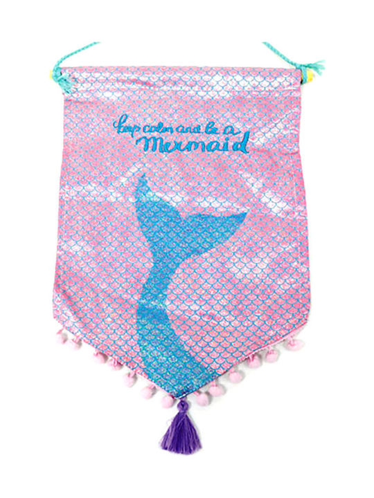 LiebeQueen Banner Decorativ pentru Copii Animale Violet din Țesătură