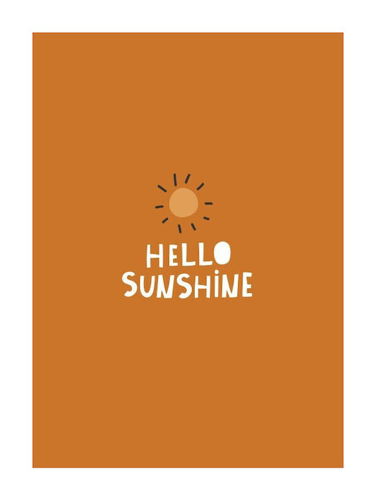 Αφίσες Poster Hello Sunshine Χαρτί 15x20cm