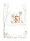 Posters Poster Brown Little Deer Paper 15x20cm