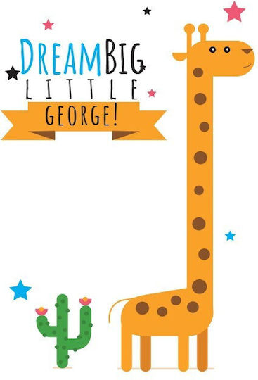Αφίσες Poster Καμηλοπάρδαλη Κάκτο Χαρτί 15x20cm