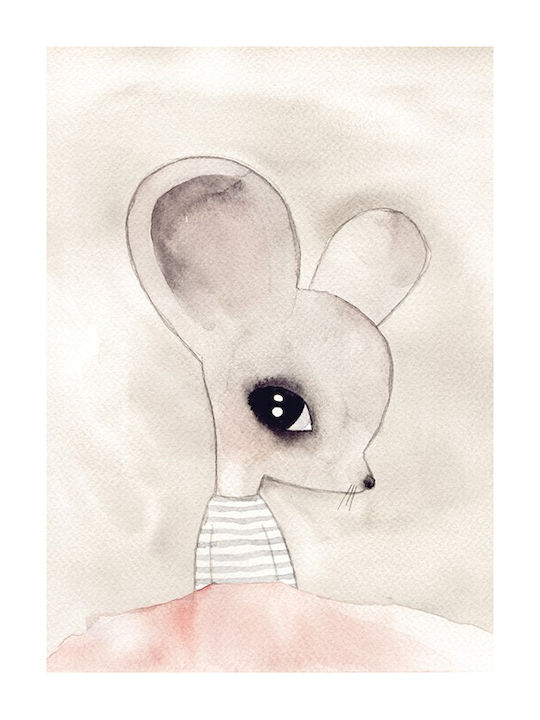 Αφίσες Poster Cute Mouse Χαρτί 15x20cm
