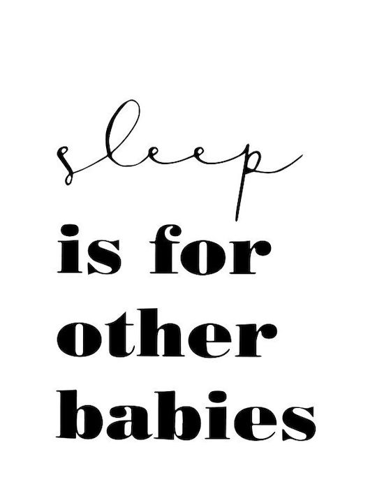 Αφίσες Poster Sleep Χαρτί 15x20cm
