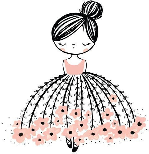 Posters Poster Ballerina Paper 15x20cm