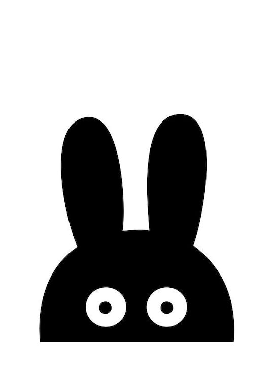 Αφίσες Poster Black Rabbit Χαρτί 15x20cm
