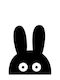 Αφίσες Poster Black Rabbit Χαρτί 15x20cm