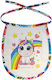 Bestsub Waterproof Bib Fabric with Lace Band Coloured for 3 m+