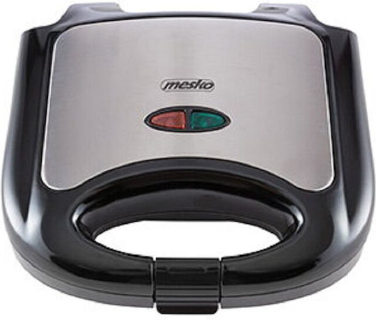 Mesko Sandwichmaker für 2 Sandwiches 850W Schwarz