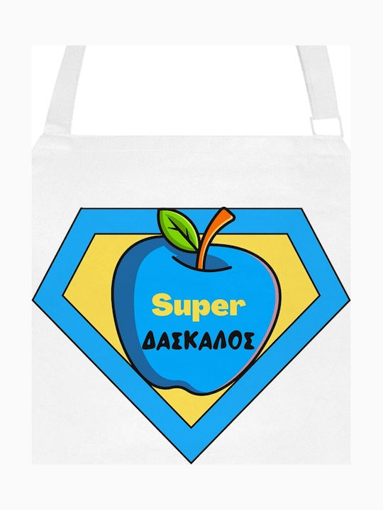 Super Cooking Apron for Teacher and Male Teacher Polyester 61x104