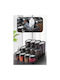 Hermia Set 12 Bucăți Vaze Utilizare Generală Cu Capac Plastic Gri 2800ml 12 Bucăți