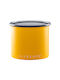 Metallisches Lebensmittelglas Braun Airscape Gelb Matt 850ml 250gr