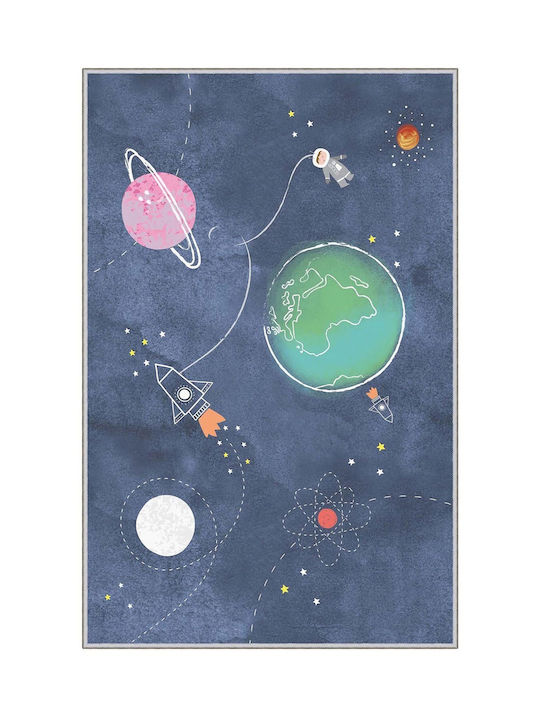 Conceptum Hypnose Kinder Teppich Blau 50x80cm
