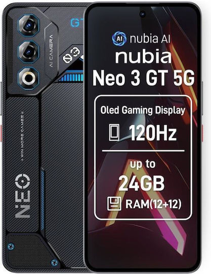 新品未開封 Nubia Neo 3 グローバル版 8/256 Black 新品未開封 Nubia Neo 3 グローバル版 8/256 Black 新品未開封 Nubia Neo