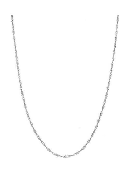 Senza Silver Chain Neck Length 40cm
