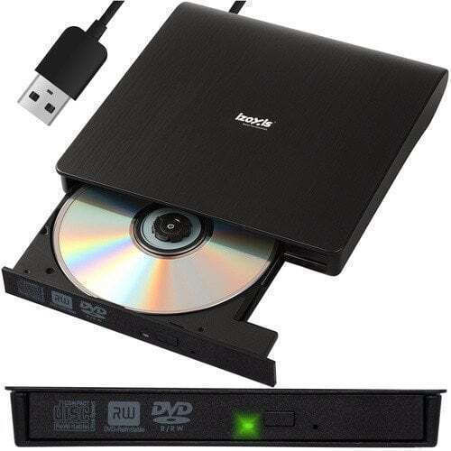 Izoxis Extern Unitate optică Înregistrare/Citire CD / DVD/CD