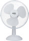 ATC HF3 Tischventilator 40W Lüfterdurchmesser 30cm Weiß