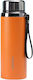 Bottle Thermos Stainless Steel / Plastic 800ml Orange