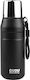 Μπουκάλι Θερμός Ανοξείδωτο / Πλαστικό 650ml Black