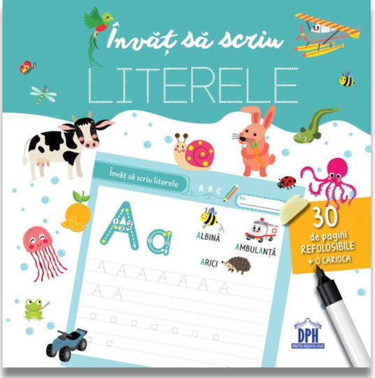 Carte Dph Invat Sa Scriu Literele, 4+ Ani (multicolor)