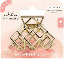 Invisibobble Clipstar Divine Metal Нокът Златен Размер Medium 1 Брой