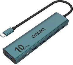 Onten USB-Hub 6 Anschlüsse (USB-C) Onten USB-Hub 6 Anschlüsse (USB-C)