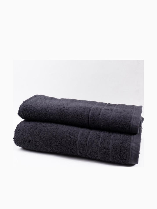 Linea Interiors Facecloth 50x100cm Black Weight 500gr/m²