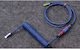 Keychron Spiral USB 3.2 Cable USB-C male - USB-C Blue 1.08m