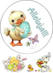 Cake Topper Chick Bunny Easter Alleluia Easter Pattern 2.20