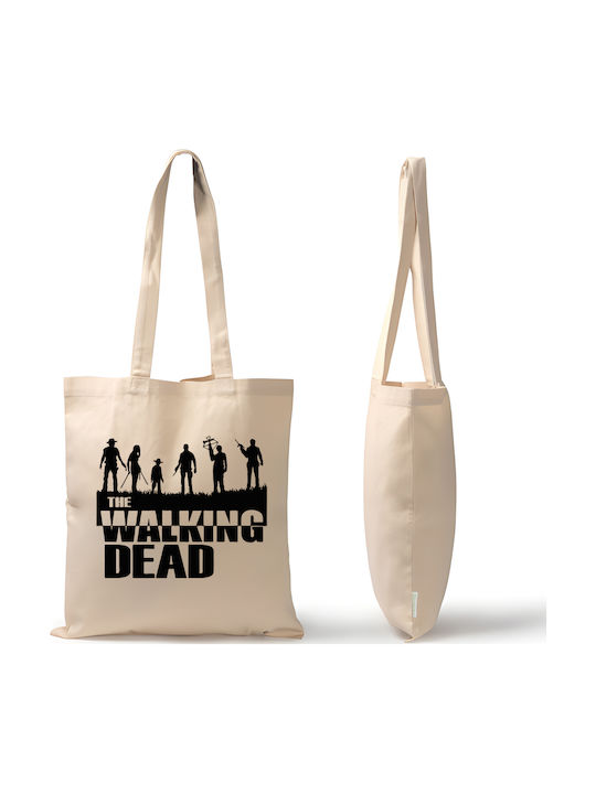 Чанта От Памучен Плат 100% На Фирма Pegasus С Щампа Walking Dead
