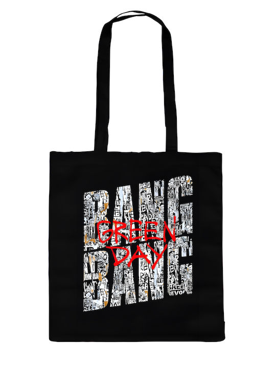 Cotton Canvas Shopping Bag 100% Pegasus Company Green Day Print