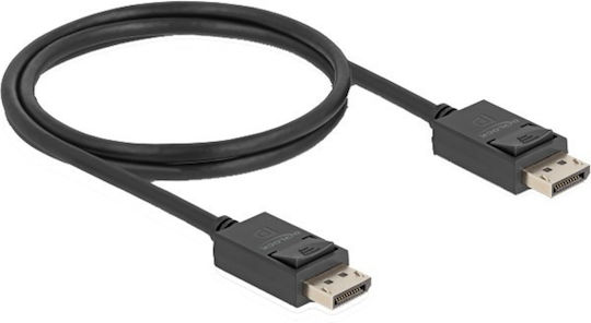 DeLock 81174 DisplayPort Cable Male to DisplayPort Male 1m Black