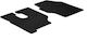 Auto Gs Front Mats 2pcs for Mercedes-Benz Actros 2003-2011 Black