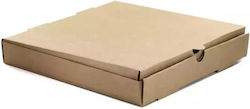 Disposable Pizza Paper Box Kraft 33x33cm Microwelle